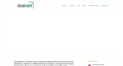 Desktop Screenshot of climateearth.com